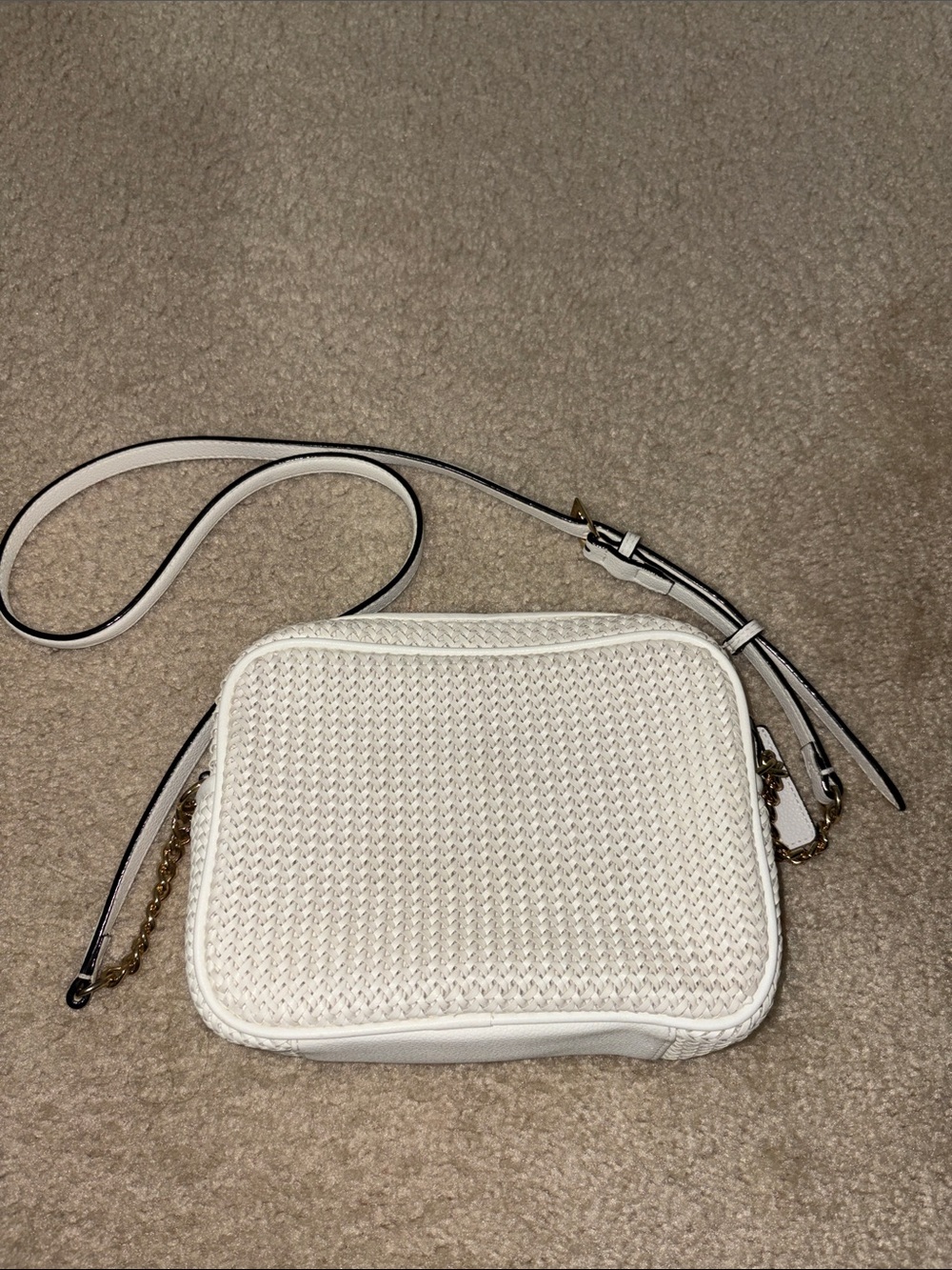 PINK Victoria Secret White Crossbody Bag - Picture 4 of 4